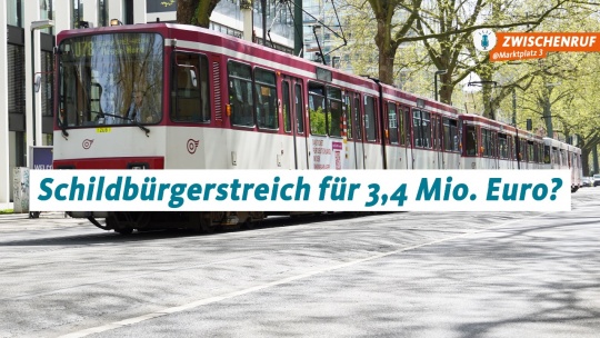 Schildbürgerstreich für 3,4 Mio. Euro?