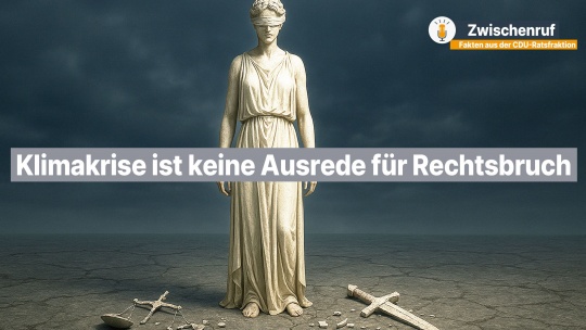 Rechtsbruch schadet Justitia