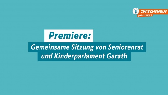 Senioren und Kinder
