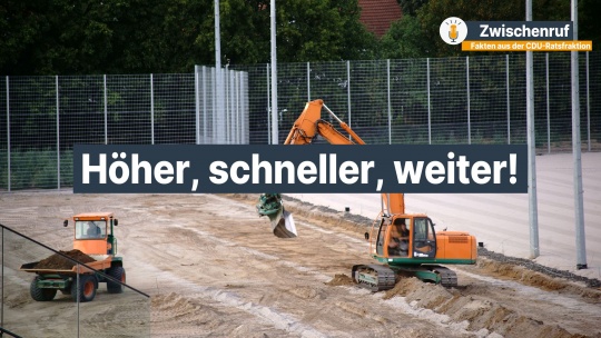 Sportstätten-Ausbau