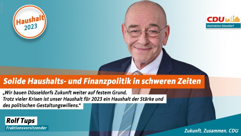 Solide Haushalts- und Finanzpolitik in schweren Zeiten