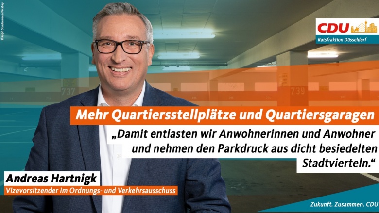 Mehr Quartiersstellplätze und Quartiersgaragen