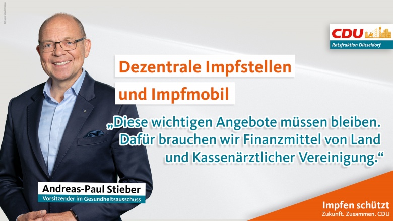 Dezentrale Impfstellen und Impfmobil