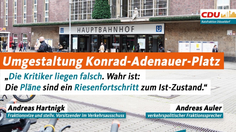 Umgestaltung Konrad-Adenauer-Platz