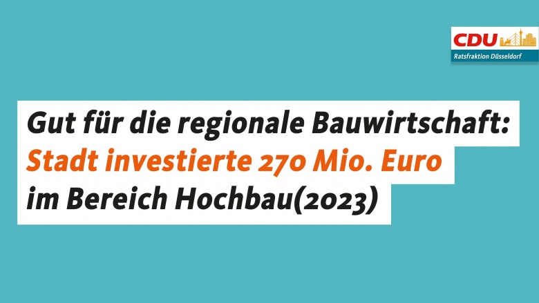 Stärkung der heimischen und regionalen Bauwirtschaft