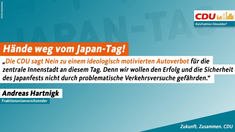 Hände weg vom Japan-Tag! Hände weg vom Japan-Tag!