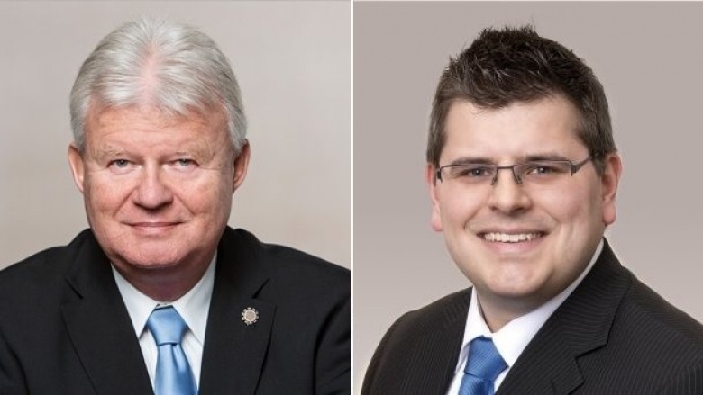 Klaus-Dieter Lukaschewski und Peter Blumenrath Klaus-Dieter Lukaschewski und Peter Blumenrath