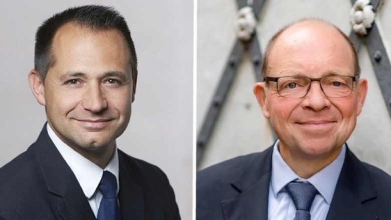 Pavle Madzirov und Andreas-Paul Stieber Pavle Madzirov und Andreas-Paul Stieber