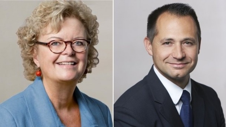 Constanze Mucha und Pavle Madzirov Constanze Mucha und Pavle Madzirov