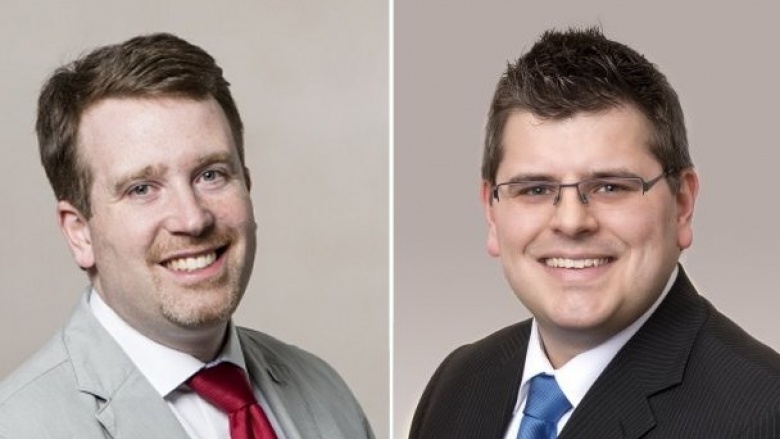 Florian Tussing und Peter Blumenrath Florian Tussing und Peter Blumenrath