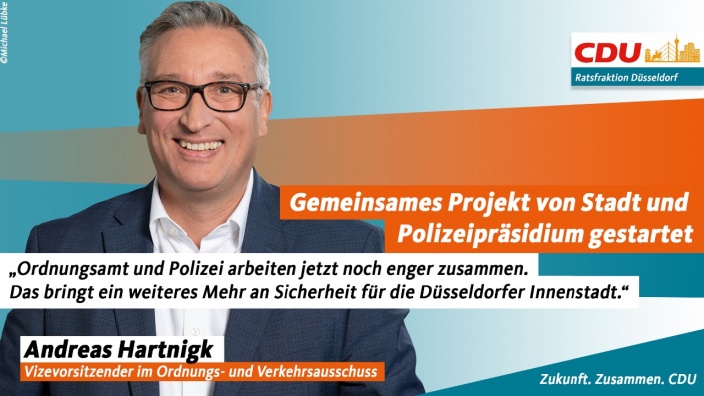 Gemeinsames Projekt von Stadt und Polizeipräsidium gestartet