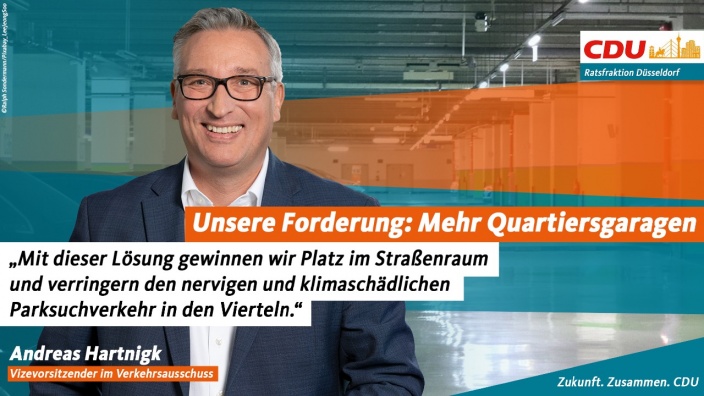 Quartiersgaragen: Mehr Platz im Straßenraum, weniger nerviger und klimaschädlicher Parksuchverkehr