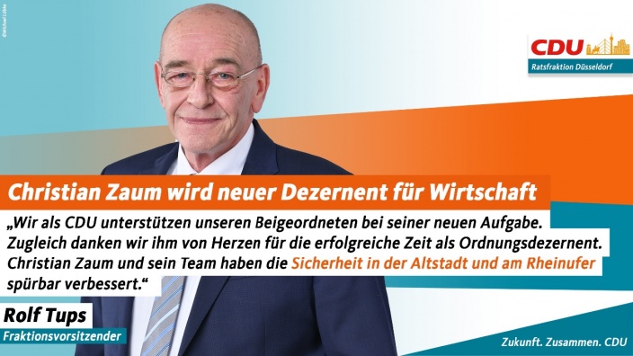 Christian Zaum neuer Wirtschaftsdezernent