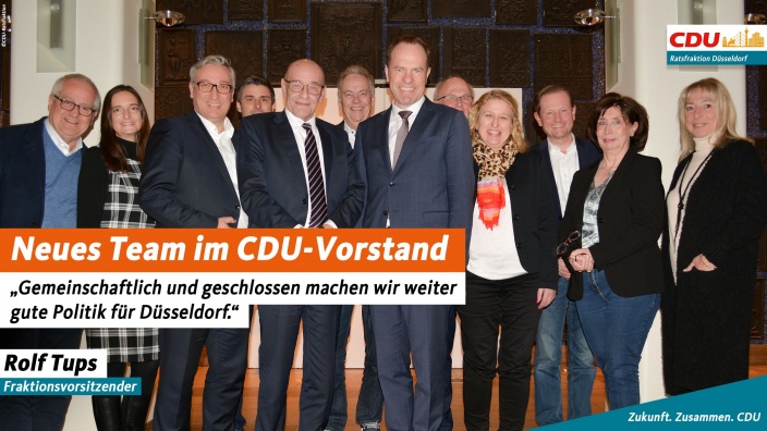 Neuer Vorstand mit OB