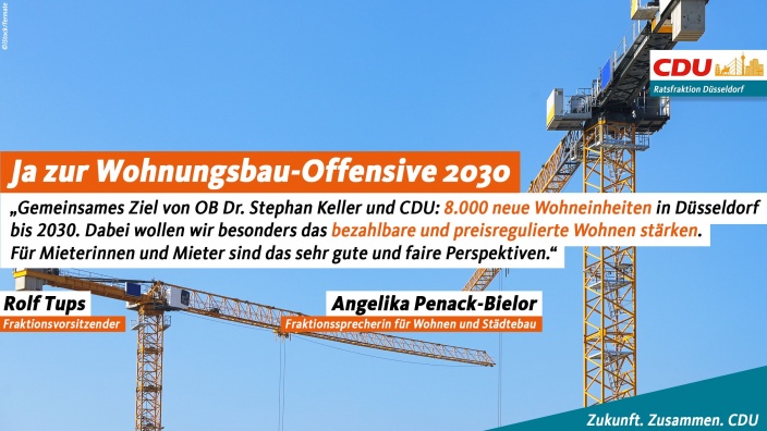 Wohnungsbau-Offensive 2030