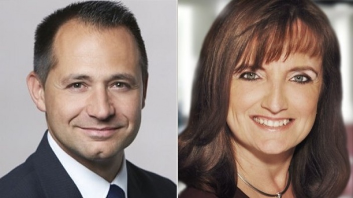 Pavle Madzirov und Birgit Schentek