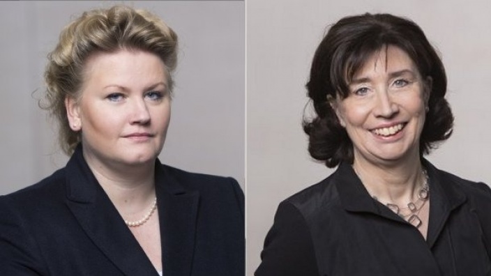 Silvia Wiechert und Dagmar von Dahlen