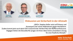 Diskussion um Sicherheit in der Altstadt