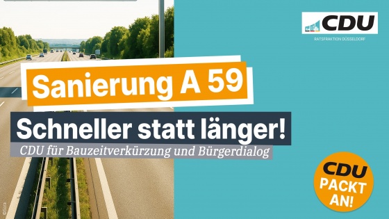 Schnelle Sanierung A 59 