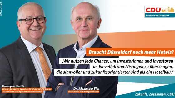 Braucht D&uuml;sseldorf noch mehr Hotels?