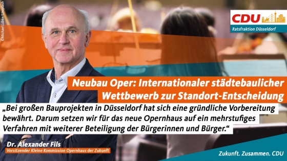 Neubau Oper: Internationaler st&auml;dtebaulicher Wettbewerb