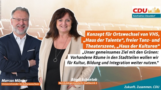 Vorhandene R&auml;ume in den Stadtteilen kulturell weiternutzen