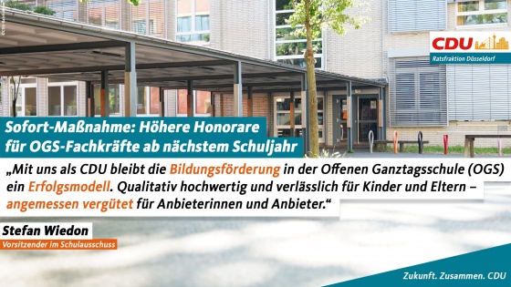 H&ouml;here Honorare f&uuml;r OGS-Fachkr&auml;fte