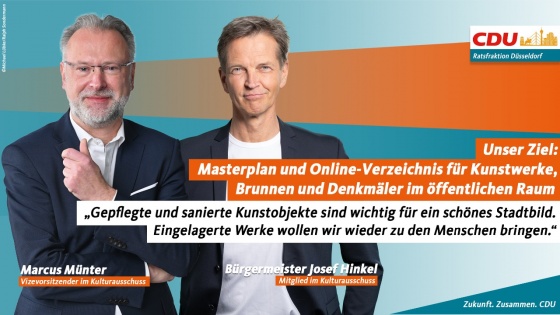 Gepflegte und sanierte Kunstwerke sind wichtig f&uuml;r ein sch&ouml;nes Stadtbild