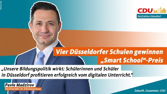 &bdquo;Smart School&ldquo;-Wettbewerb: Sch&uuml;lerinnen und Sch&uuml;ler profitieren vom digitalen Unterricht
