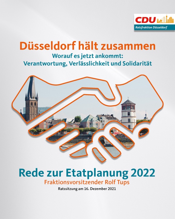 Titelblatt Haushaltsrede 2022